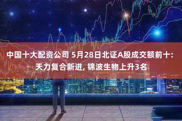 中国十大配资公司 5月28日北证A股成交额前十: 天力复合新进, 锦波生物上升3名