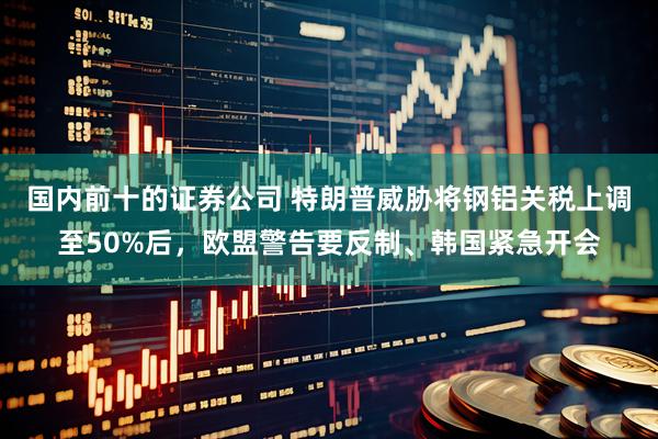 国内前十的证券公司 特朗普威胁将钢铝关税上调至50%后，欧盟警告要反制、韩国紧急开会
