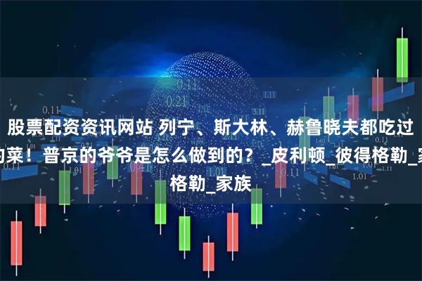 股票配资资讯网站 列宁、斯大林、赫鲁晓夫都吃过他的菜！普京的爷爷是怎么做到的？_皮利顿_彼得格勒_家族